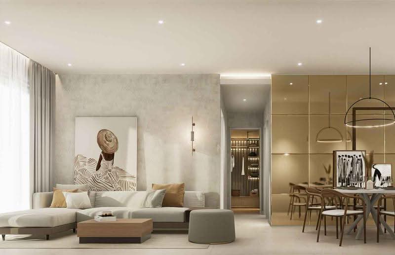 Kediaman Servis untuk Dijual di Amara Residences - Yvonne Yep - Living Room - PropertyGuru.com.my