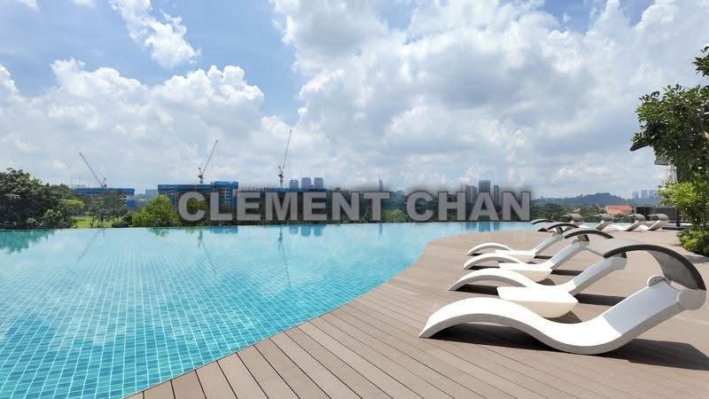 Kediaman Servis untuk Disewa di Jendela Residences - Clement Chan - Pool - PropertyGuru.com.my