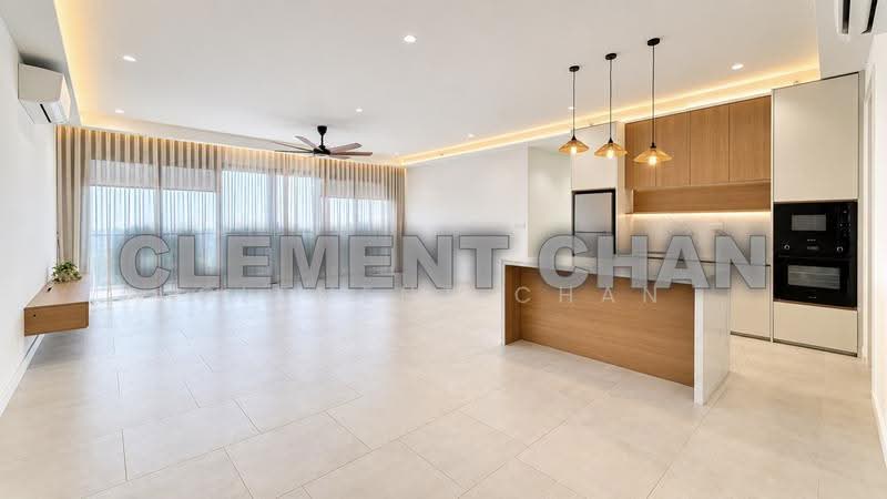 Kediaman Servis untuk Disewa di Jendela Residences - Clement Chan - Living Room - PropertyGuru.com.my