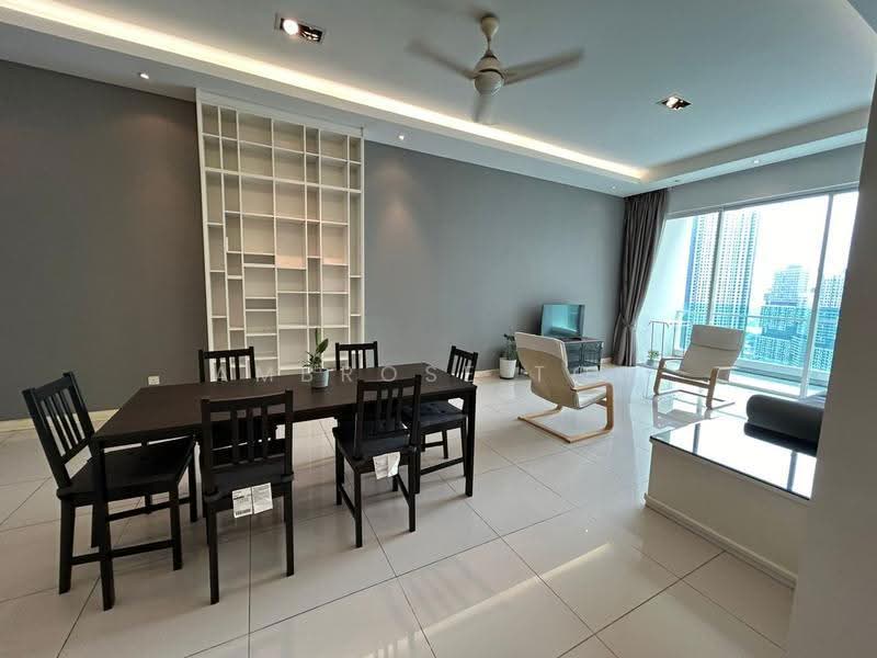 Kondominium untuk Disewa di The Park Residences 1 - Ambrose Too - Living Room - PropertyGuru.com.my