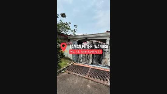 Rumah Teres 1-Tingkat untuk Dijual di Taman Puteri Wangsa (Ulu Tiram) - Fu Heng Chong - PropertyGuru.com.my