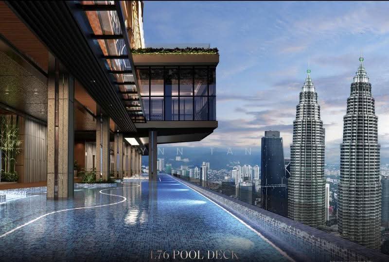 Kediaman Servis untuk Dijual di Armani Hallson KLCC - Lynn Tan - Pool - PropertyGuru.com.my