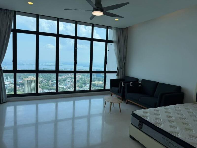 Service Residence for Rent at Setia Sky 88 - Desmond Lee - Living Room - PropertyGuru.com.my
