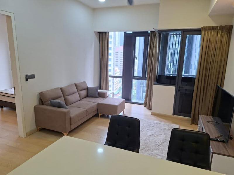 Service Residence for Rent at Star Residences One - Yi Jun - Living Room - PropertyGuru.com.my