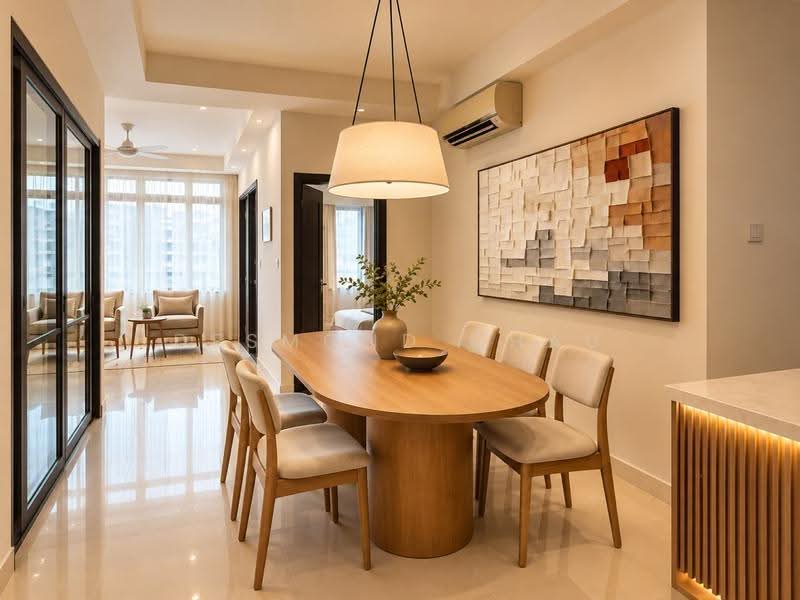Kediaman Servis untuk Disewa di One Residency - Desmond Chau - Living Room - PropertyGuru.com.my