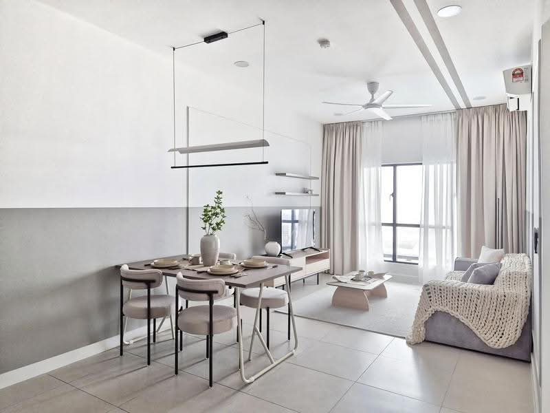 Service Residence for Rent at Maya Ara Residences - Kim Ling - Living Room - PropertyGuru.com.my
