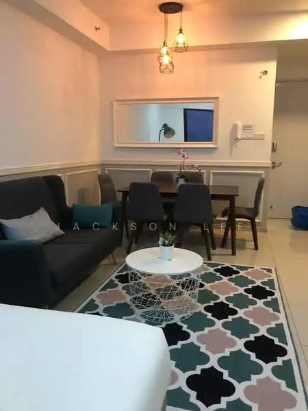 Kediaman Servis untuk Disewa di i-SOHO @ i-City - Jackson Lee - Living Room - PropertyGuru.com.my