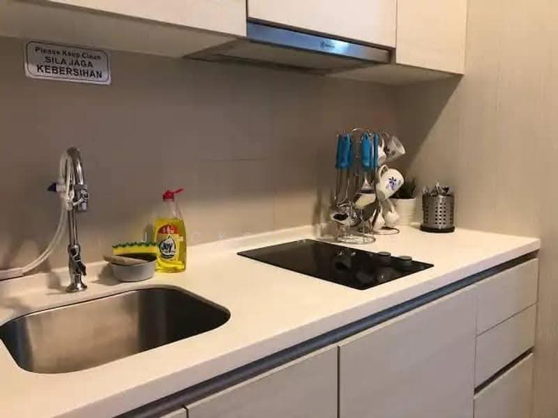 Kediaman Servis untuk Disewa di i-SOHO @ i-City - Jackson Lee - Kitchen - PropertyGuru.com.my