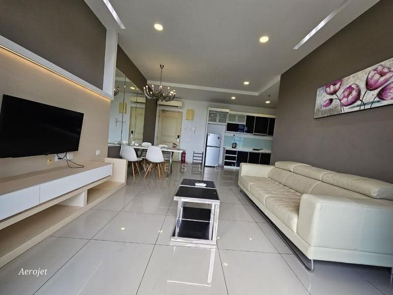 Service Residence for Rent at Atlantis Residences (Pangsapuri Atlantis Kota Syahbandar) - Wesley Tan - Living Room - PropertyGuru.com.my