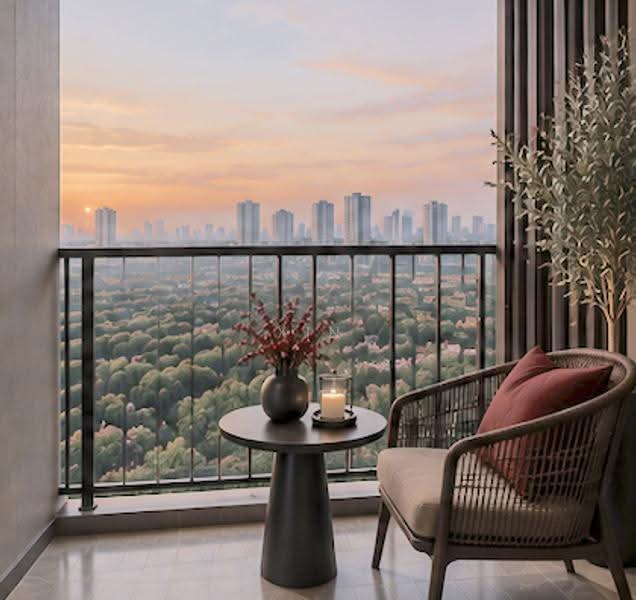 Service Residence for Sale at The Vybe @ Techzone - Xin Nee - Balcony - PropertyGuru.com.my