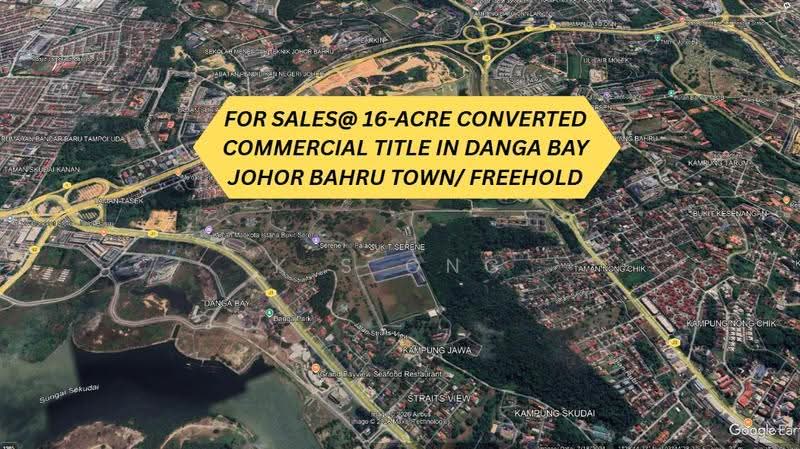 Tanah Komersial untuk Dijual di Danga Bay (Johor Bahru) - K S Ong - PropertyGuru.com.my