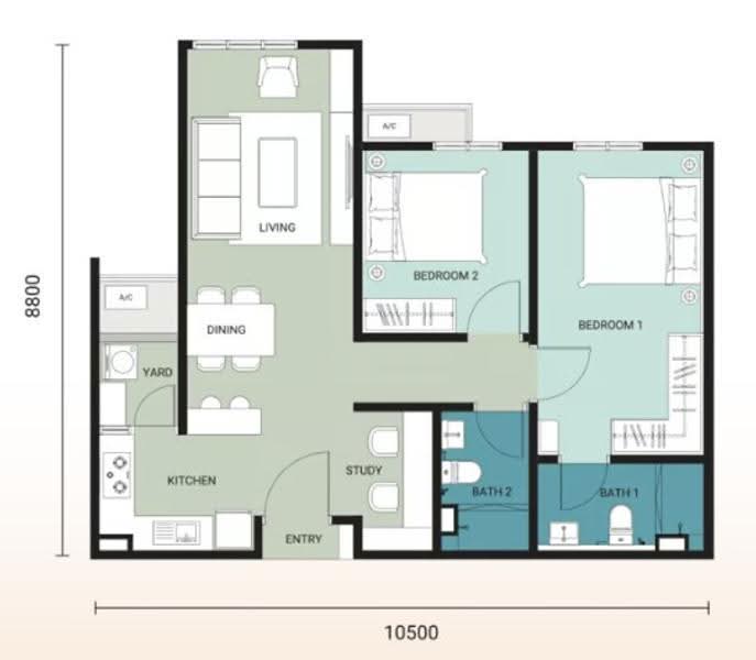 Service Residence for Rent at Teja @ Subang Jaya City Centre (SJCC) - Irwin Loh - PropertyGuru.com.my