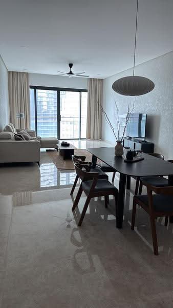 Kediaman Servis untuk Disewa di Damansara City Residency (DC Residensi) - Nicole Soo - Living Room - PropertyGuru.com.my
