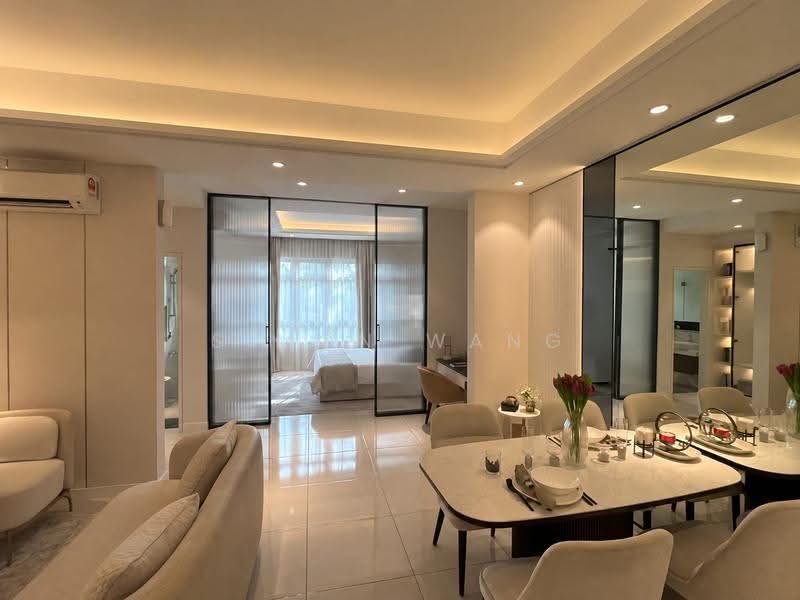 Pangsapuri untuk Dijual di Adison Serviced Apartments @ W City Larkinton Johor Bahru - Simon Wang - Living Room - PropertyGuru.com.my