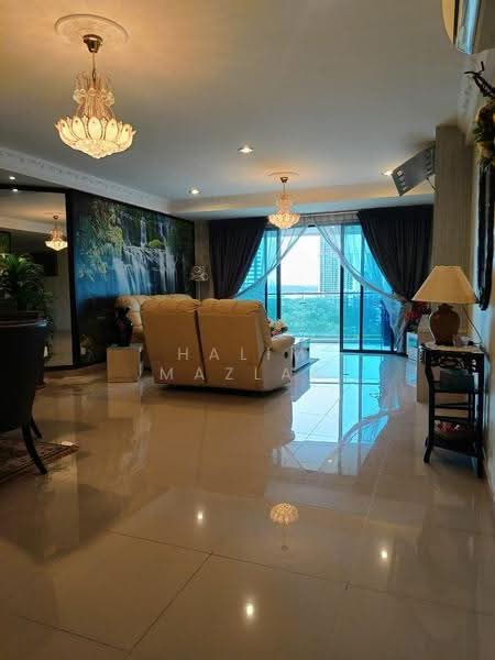 Kondominium untuk Disewa di Gardenview Residences - Halim Mazlan - Living Room - PropertyGuru.com.my
