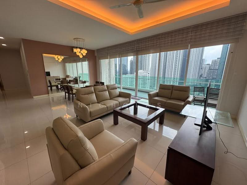 Kondominium untuk Disewa di The Park Residences 1 - Nicholas Ooi - Living Room - PropertyGuru.com.my
