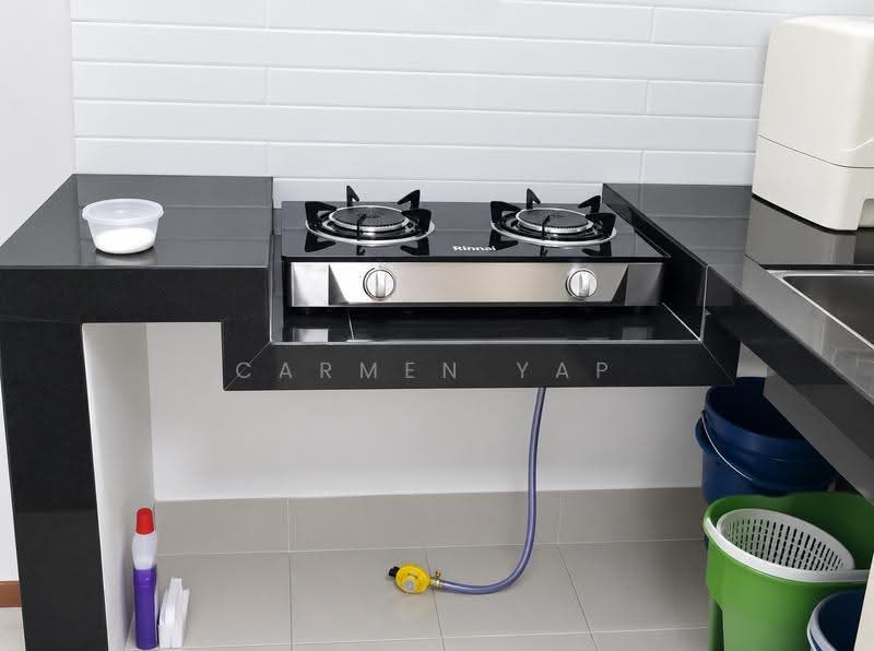 Kondominium untuk Disewa di Pelangi Utama - Carmen Yap - Kitchen - PropertyGuru.com.my