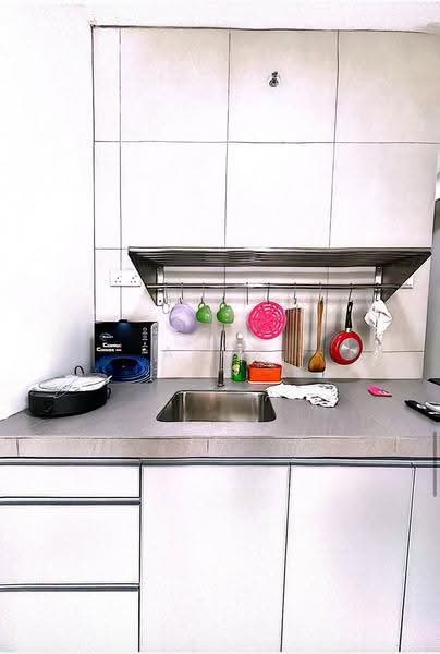 Service Residence for Rent at Nest 2 Residences - Alex Low - Kitchen - PropertyGuru.com.my