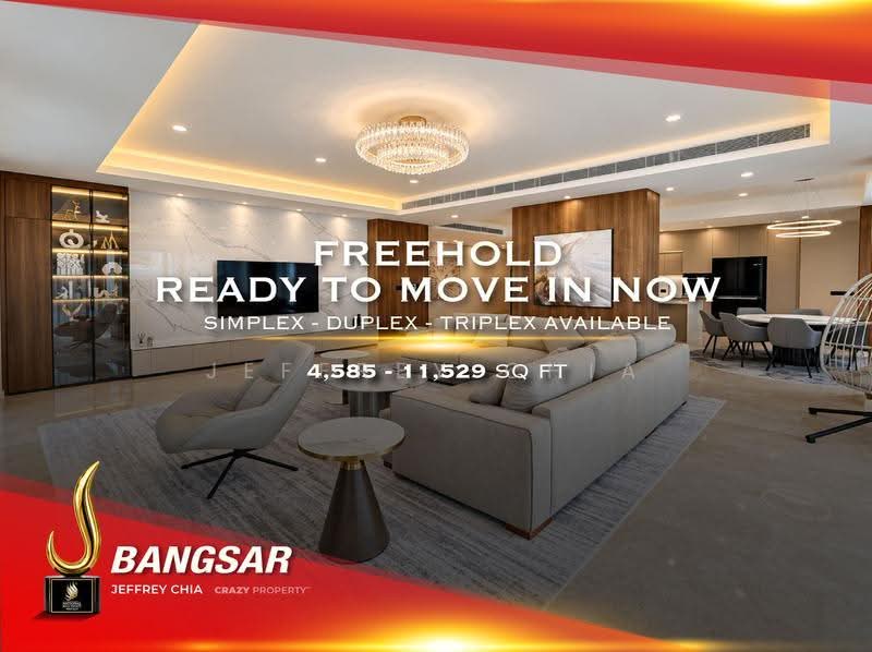 Condominium for Sale at Pinnacle Bangsar - Jeffrey Chia - Living Room - PropertyGuru.com.my