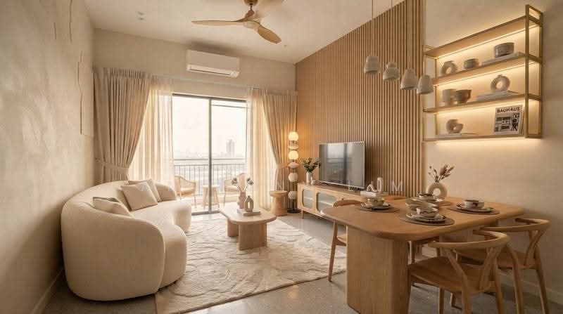 Kediaman Servis untuk Dijual di D'Pulze Cyberjaya - Anthony Lim - Living Room - PropertyGuru.com.my