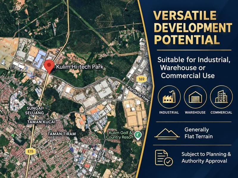 Industrial Land for Sale in Bandar Putra Kulim (Kulim) - Crystal Tee - Exterior - PropertyGuru.com.my