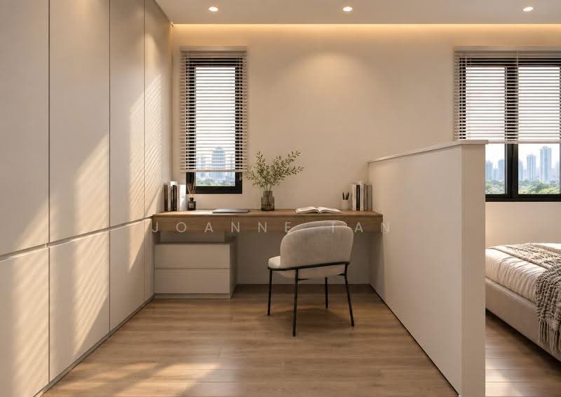 Service Residence for Rent at Laurel Residence - Joanne Tan - Study Table - PropertyGuru.com.my