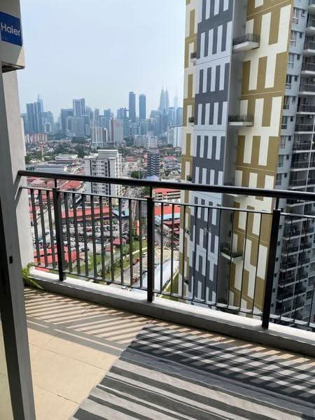 Condominium for Rent at Platinum Splendor Residence - Jet Tan - Balcony - PropertyGuru.com.my