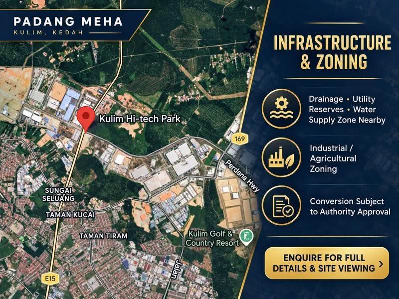 Tanah Perindustrian untuk Dijual di Bandar Putra Kulim (Kulim) - Crystal Tee - PropertyGuru.com.my