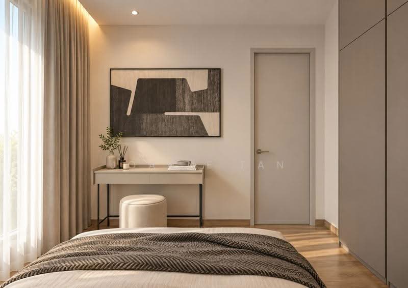 Service Residence for Rent at Laurel Residence - Joanne Tan - Bedroom 1 - PropertyGuru.com.my