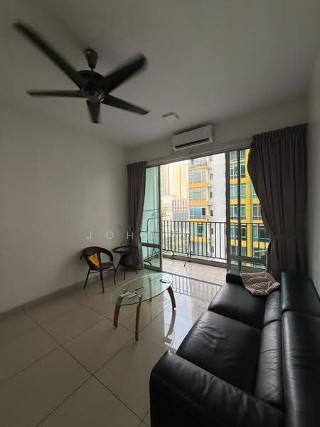 Service Residence for Rent at Greenfield Regency - John Sia - Living Room - PropertyGuru.com.my