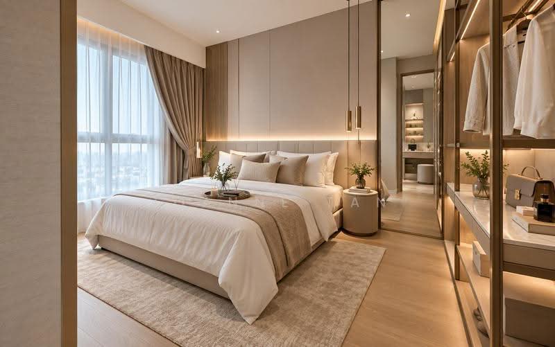 Service Residence for Rent at Skyline Embassy - Joanne Tan - master bedroom - PropertyGuru.com.my