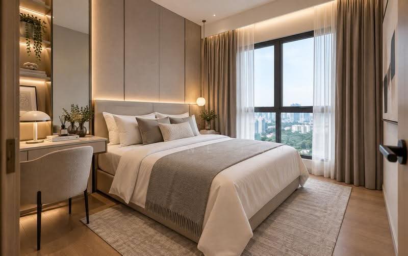 Service Residence for Rent at Skyline Embassy - Joanne Tan - bedroom 2 - PropertyGuru.com.my