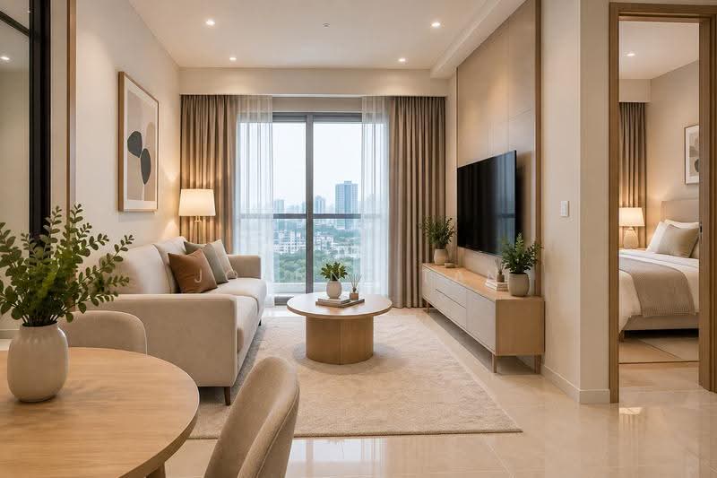 Service Residence for Rent at Skyline Embassy - Joanne Tan - Living Room - PropertyGuru.com.my