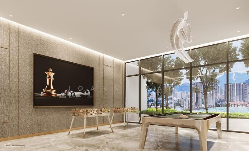 Service Residence for Rent at Skyline Embassy - Joanne Tan - Living Room - PropertyGuru.com.my