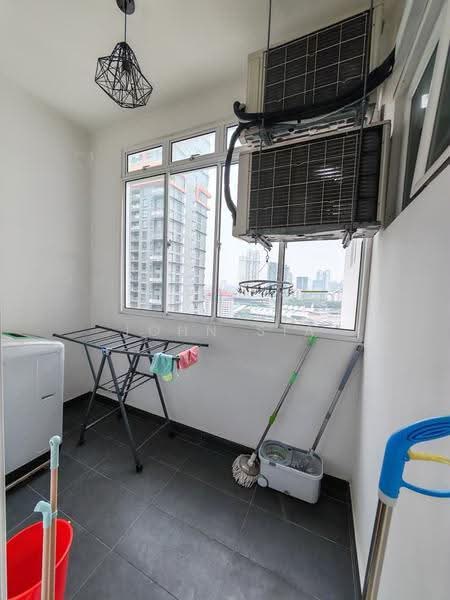 Service Residence for Sale at Skysuites @ Meldrum Hills - John Sia - Balcony - PropertyGuru.com.my