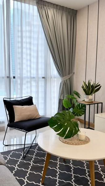 Service Residence for Rent at KL Gateway Residences - Renee Chin - Living Room - PropertyGuru.com.my