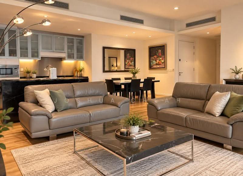 Service Residence for Sale at St Mary Residences - Joshua Cheah - Living Room - PropertyGuru.com.my