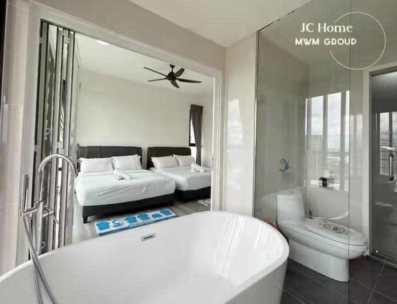 Kediaman Servis untuk Dijual di Southkey Mosaic - Nico Chong - Bedroom - PropertyGuru.com.my