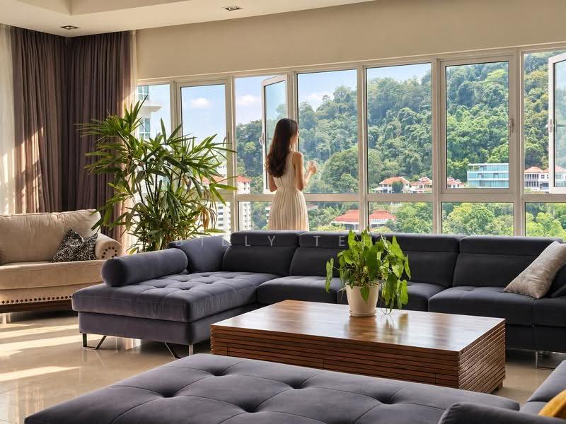 Kondominium untuk Dijual di The Cove Condominium - Billy Teh - Living Room - PropertyGuru.com.my
