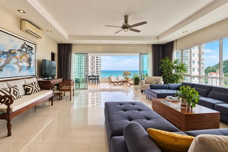 Kondominium untuk Dijual di The Cove Condominium - Billy Teh - Living Room - PropertyGuru.com.my