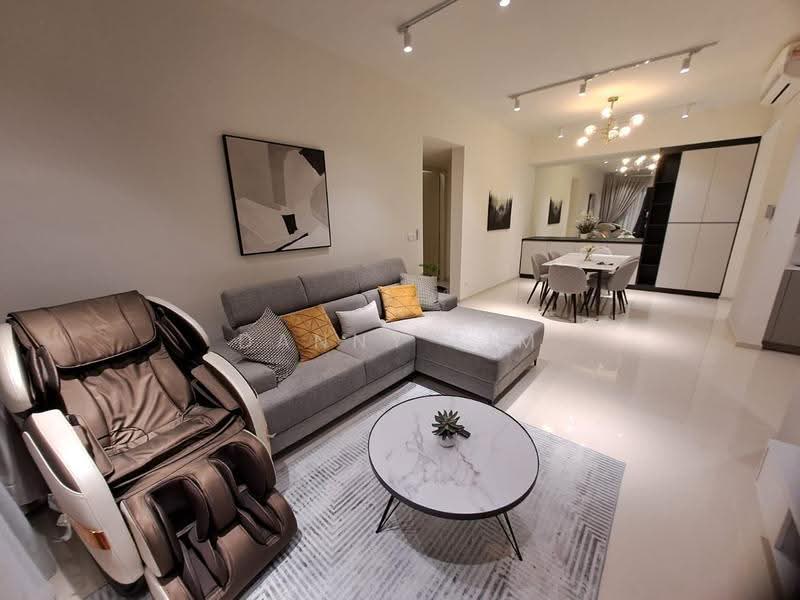 Kediaman Servis untuk Dijual di Residensi Solaris Parq - Danny Lim - Living Room - PropertyGuru.com.my
