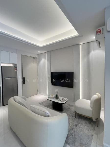 Pangsapuri untuk Dijual di Adison Serviced Apartments @ W City Larkinton Johor Bahru - Simon Wang - Living Room - PropertyGuru.com.my