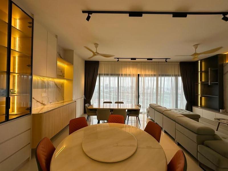 Condominium for Sale at Setia Sky Seputeh - Jane Hew - Living Room - PropertyGuru.com.my