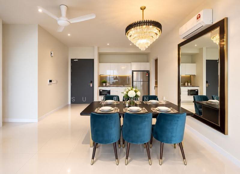 Kediaman Servis untuk Disewa di Oxford Residences @ Pavilion Embassy - Susie Ong - Dining Room - PropertyGuru.com.my