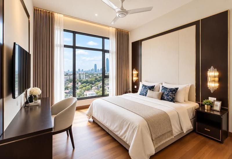 Kediaman Servis untuk Disewa di Oxford Residences @ Pavilion Embassy - Susie Ong - Bedroom - PropertyGuru.com.my