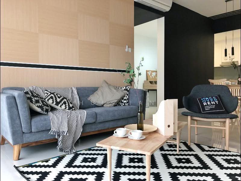 Kondominium untuk Disewa di Bora Residences - Hui Lian - Living Room - PropertyGuru.com.my