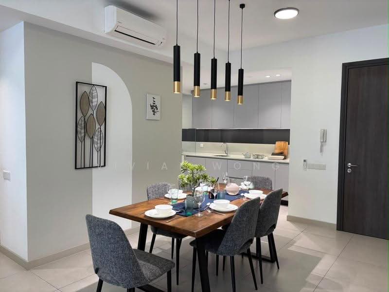 Kondominium untuk Disewa di Residensi Astrea - Vivian Wong - Dining Room - PropertyGuru.com.my