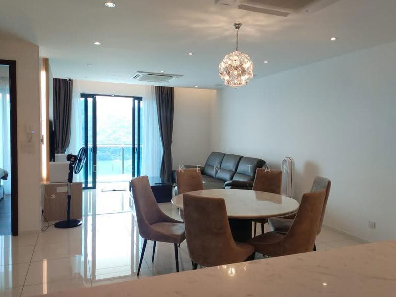 Kondominium untuk Disewa di Queens Residences Q1 @ Queens Waterfront - Dick Ken Tan - Living Room - PropertyGuru.com.my