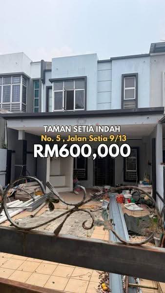 Rumah Teres 2-Tingkat untuk Dijual di Taman Setia Indah (Tebrau) - Fu Heng Chong - Exterior - PropertyGuru.com.my