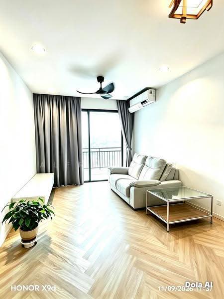Kediaman Servis untuk Disewa di Baron Residence @ Lake City - Alfred Leow - Living Room - PropertyGuru.com.my